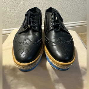 Arezzo Brand-vibrant women's platform Oxford size 35 = side 6.5